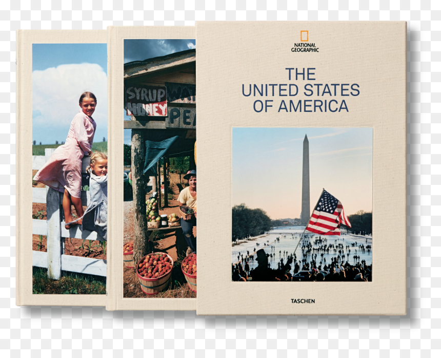 National Geographic United States Book, HD Png Download - national geographic png