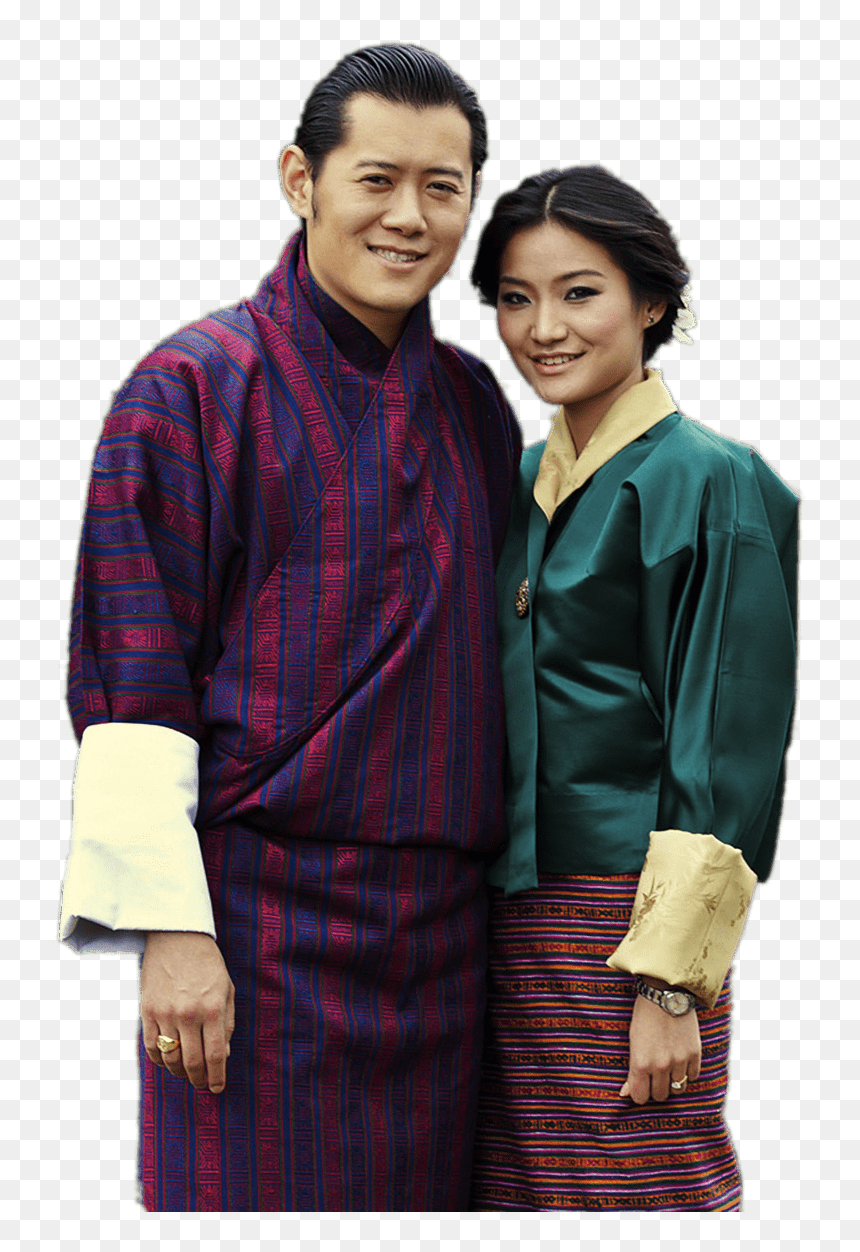Bhutan King And Queen - Bhutan King Qunk, HD Png Download - king and queen png
