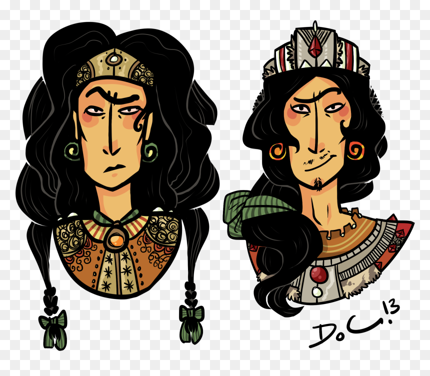 Illustration, HD Png Download - king and queen png