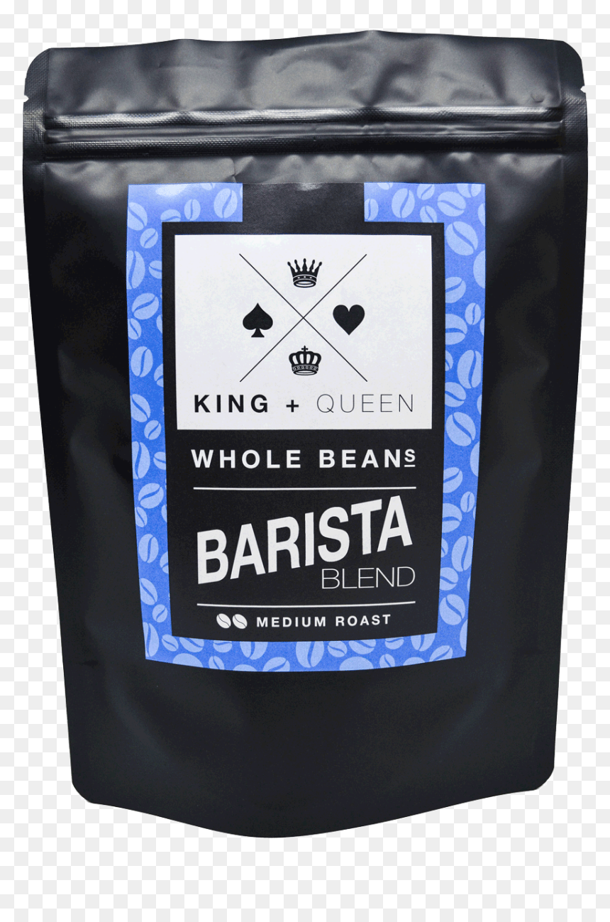 Roast Coffee Beans Barista Blend King And Queen - Bag, HD Png Download - king and queen png