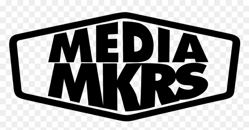 Mediamkrs Logo Black, HD Png Download - reel png