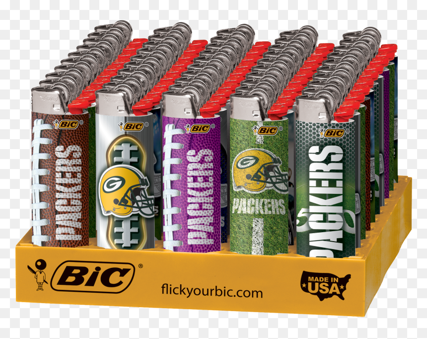 Bic Lighter 50 Ct Tray - Bic Zodiac Lighters, HD Png Download - bic lighter png
