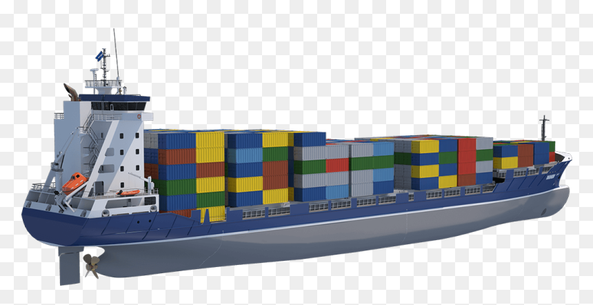 The Damen Container Feeder Has The Flexibility To Handle - Feeder Ship, HD Png Download - fast shipping png