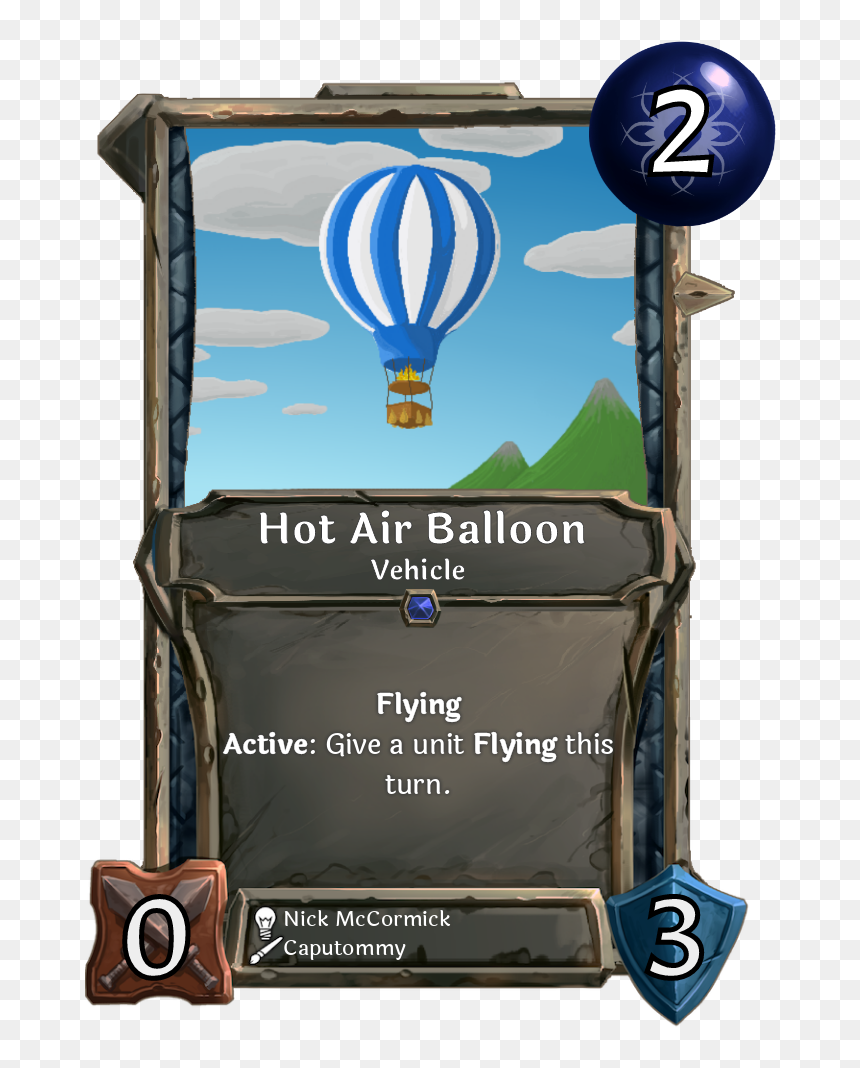 Apollo The Sun God Card, HD Png Download - hot air balloon png