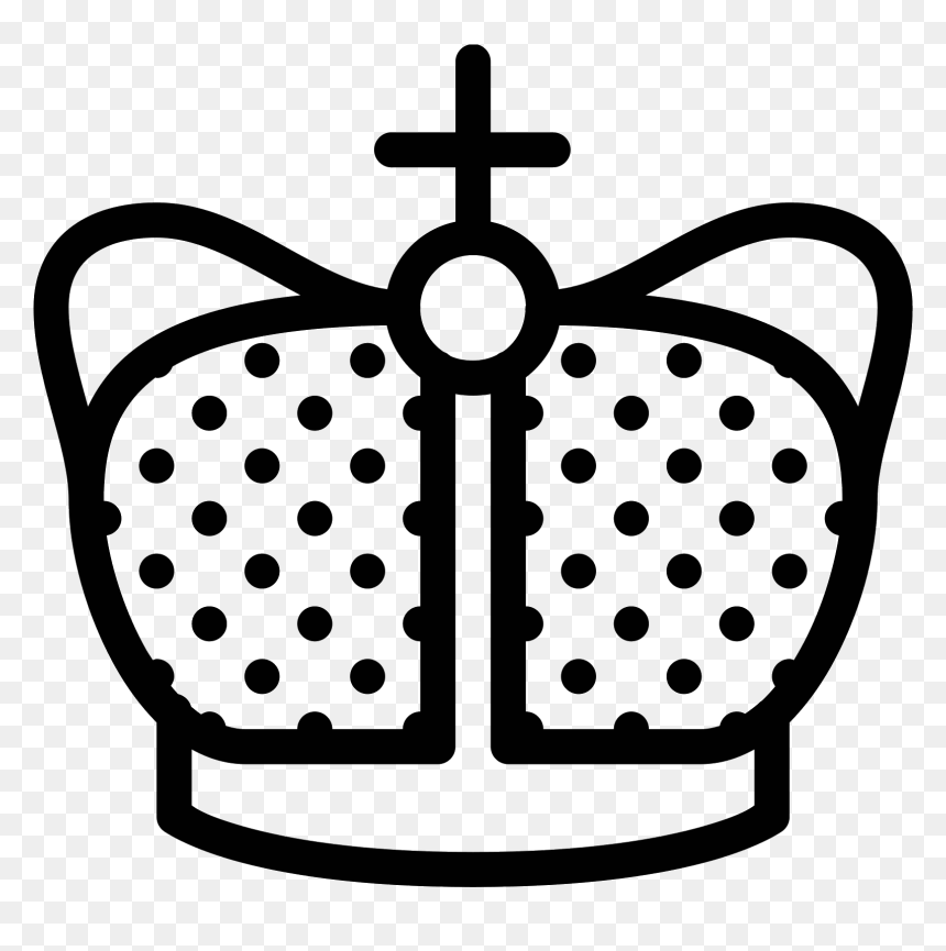 2d King Chess Piece, HD Png Download - crown vector png