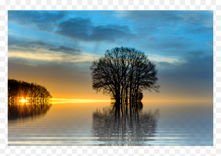 Paisagens Em Png, Transparent Png - sunset png