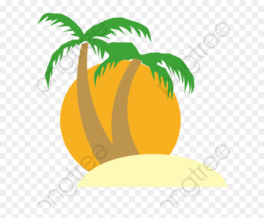 Beach Clipart Png, Transparent Png - sunset png