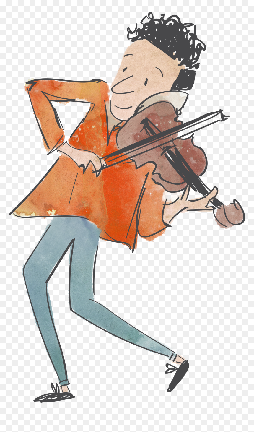 Illustration, HD Png Download - violin png