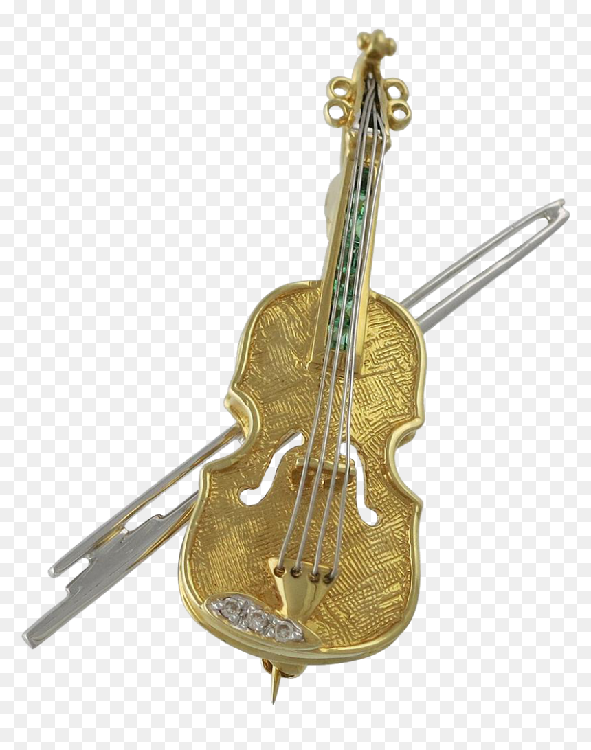 Violin Png Gold, Transparent Png - violin png