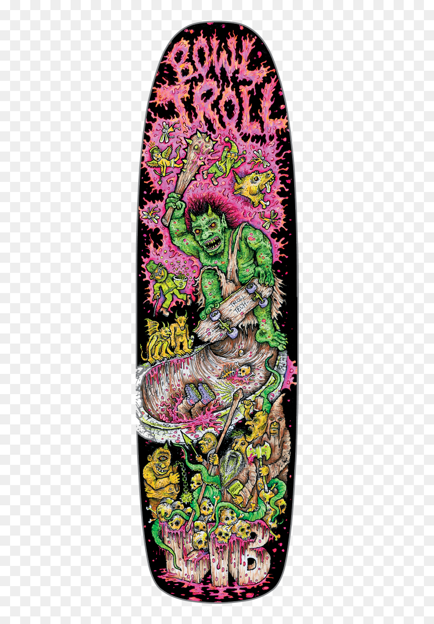 Lib Tech Bowl Troll Buy, HD Png Download - skateboard png