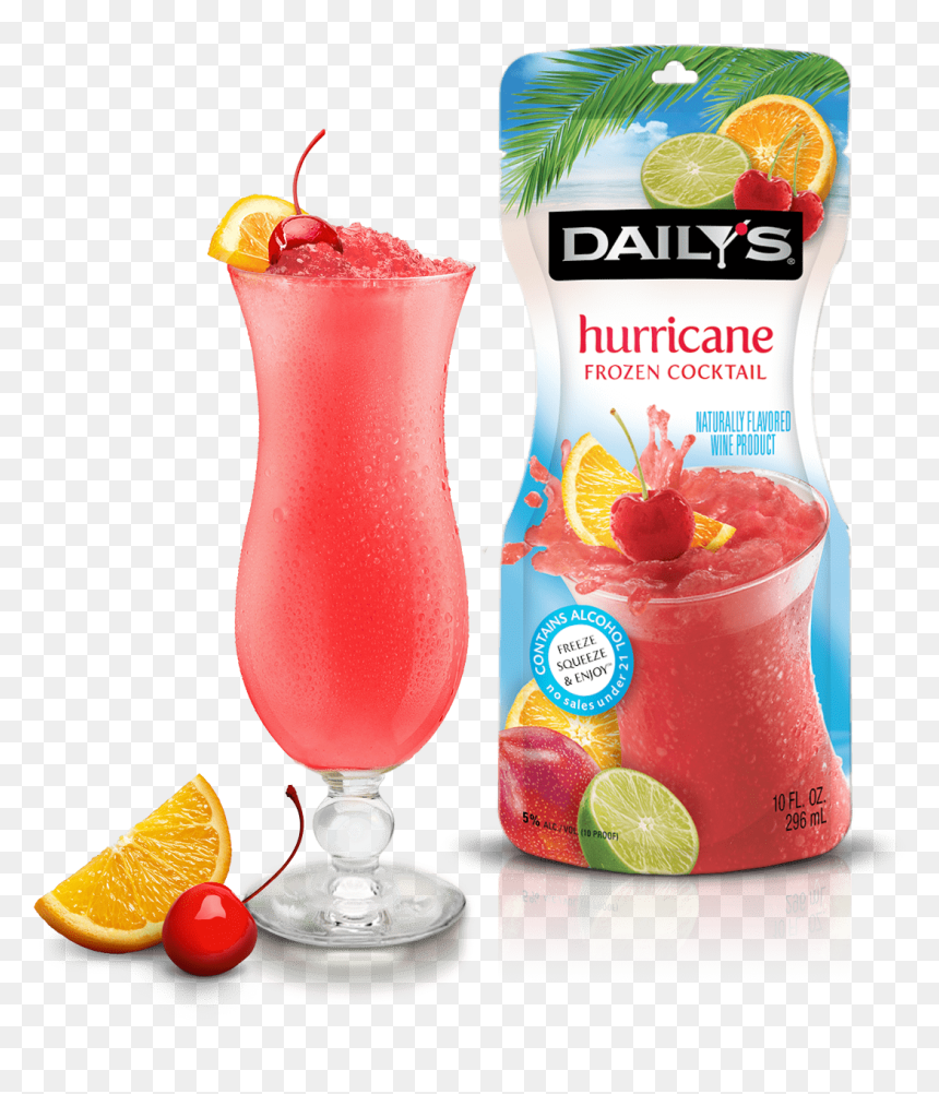 Dalys Drinks, HD Png Download - hurricane png