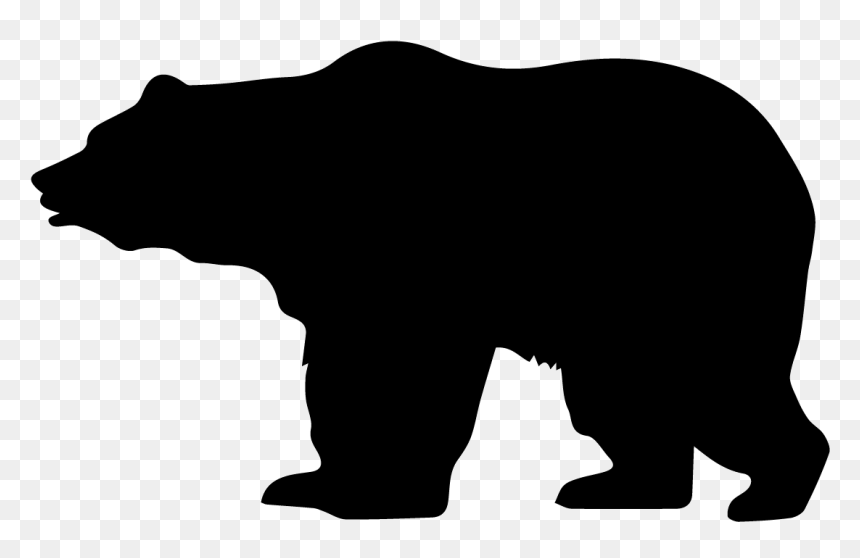 Bear Silhouette Transparent Background, HD Png Download - sloth png