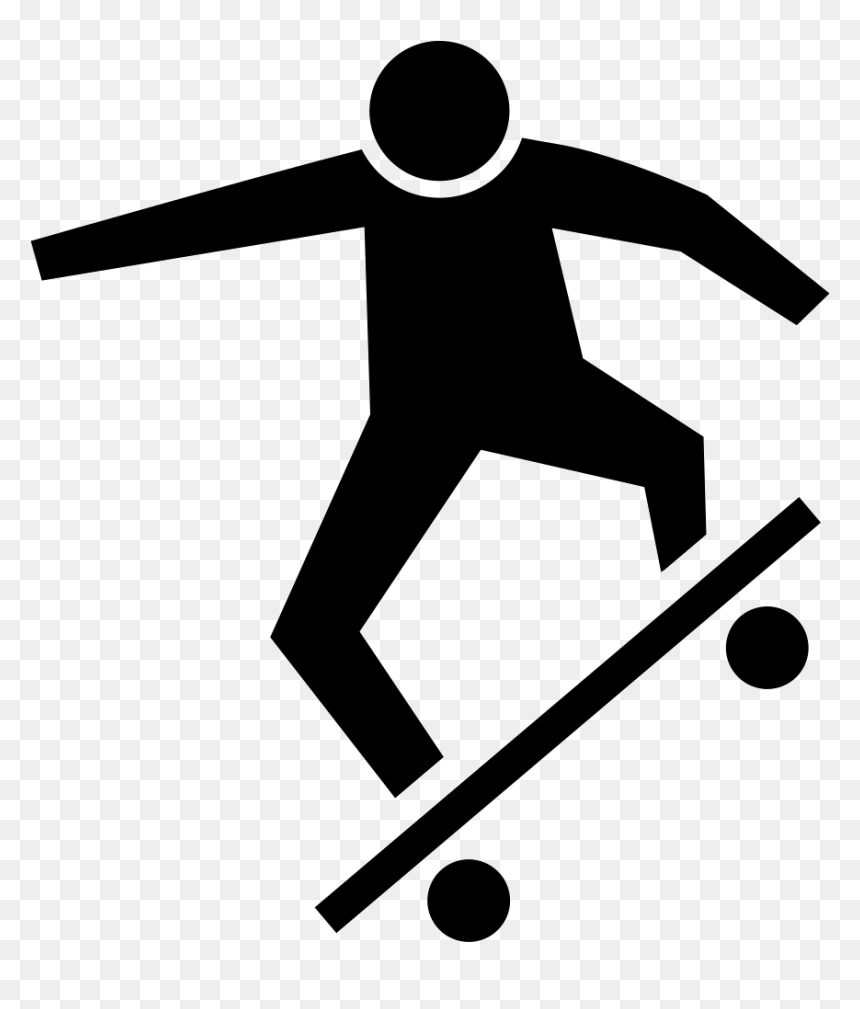 Scate Icon, HD Png Download - skateboard png