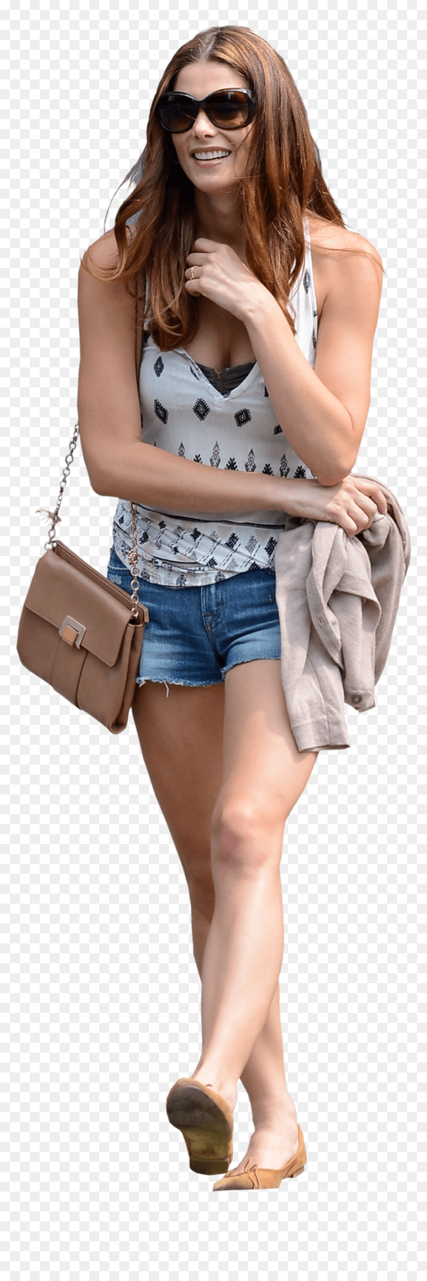 Girl, HD Png Download - person walking png