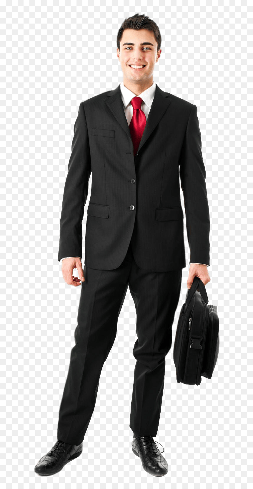Businessman With Briefcase Png, Transparent Png - people standing and talking png