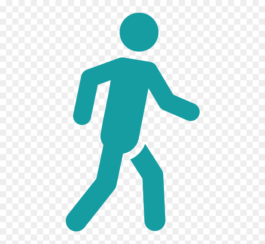Motion Detector, HD Png Download - person walking png