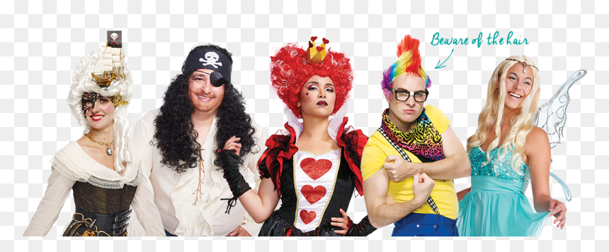 Halloween Costume, HD Png Download - wig png