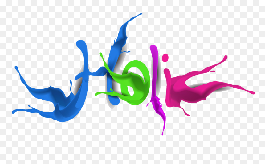 Holi Wishes For Travel, HD Png Download - holi colors png