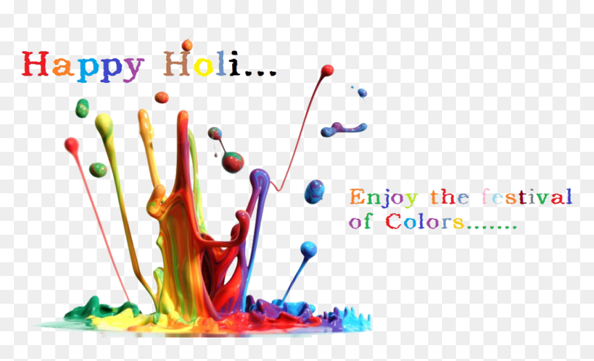 Designing Pamphlets, HD Png Download - holi colors png