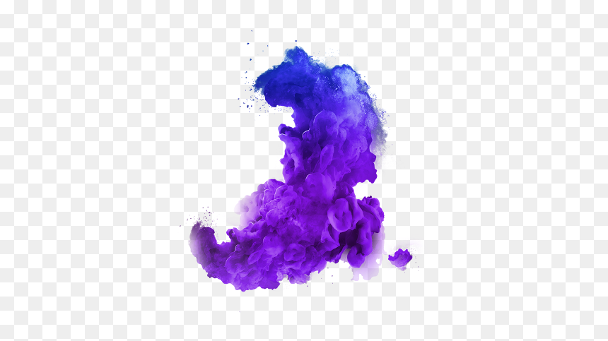 Picsart Smoke Colour Png, Transparent Png - holi colour splash png