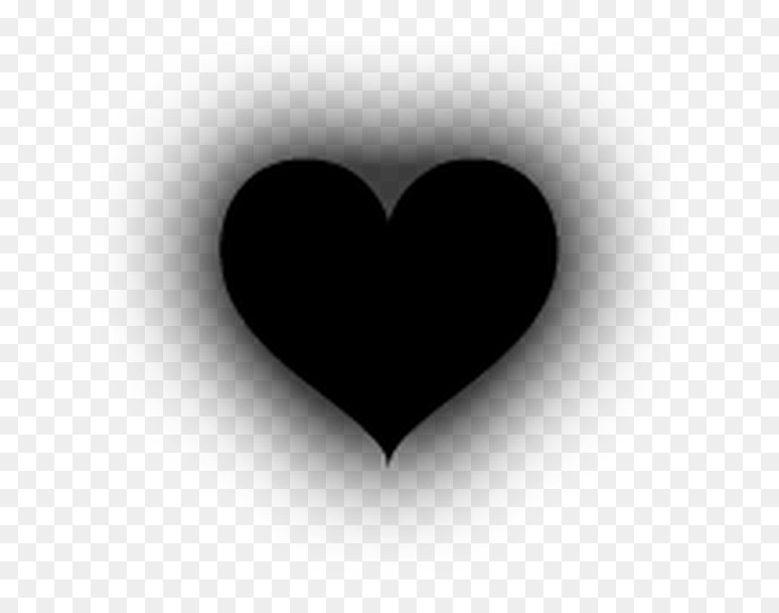 Heart, HD Png Download - black heart png