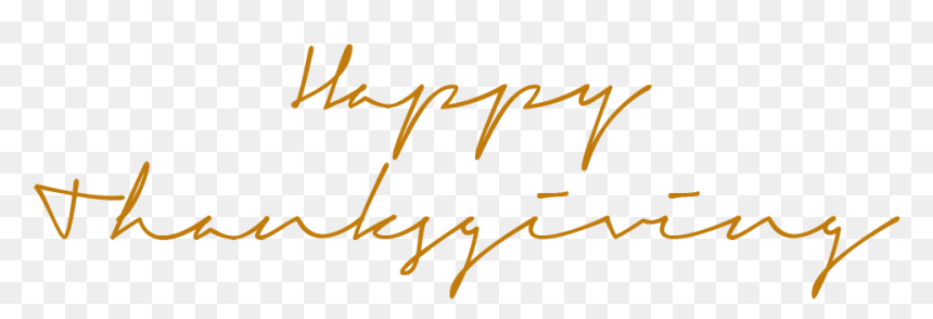 Happy Thanksgiving Transparent, HD Png Download - happy thanksgiving png