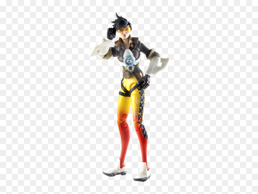 Overwatch Action Figures Hasbro, HD Png Download - tracer png
