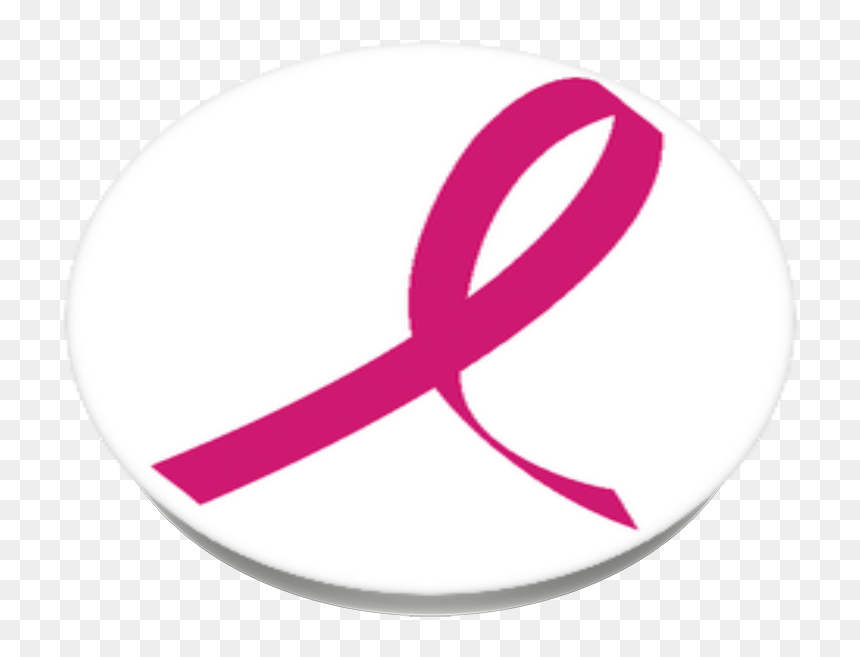 Oval, HD Png Download - pink ribbon png