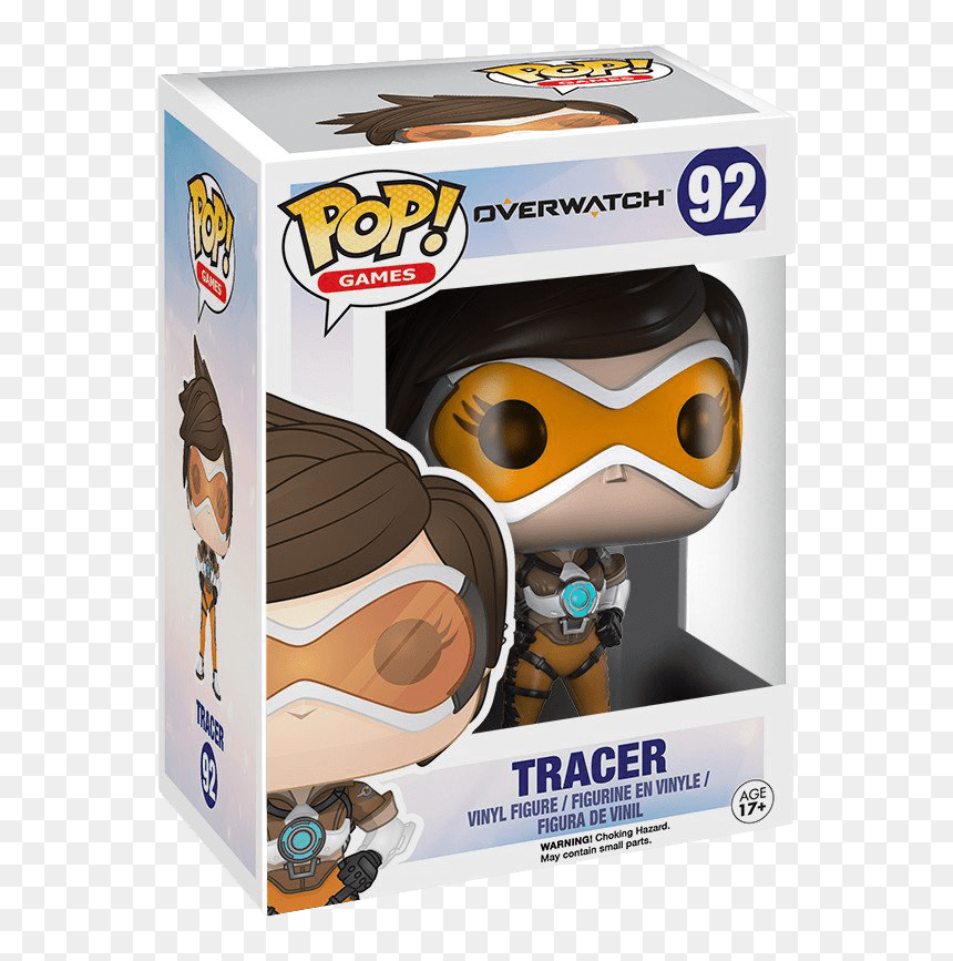 Figurine Funko Pop Overwatch, HD Png Download - tracer png