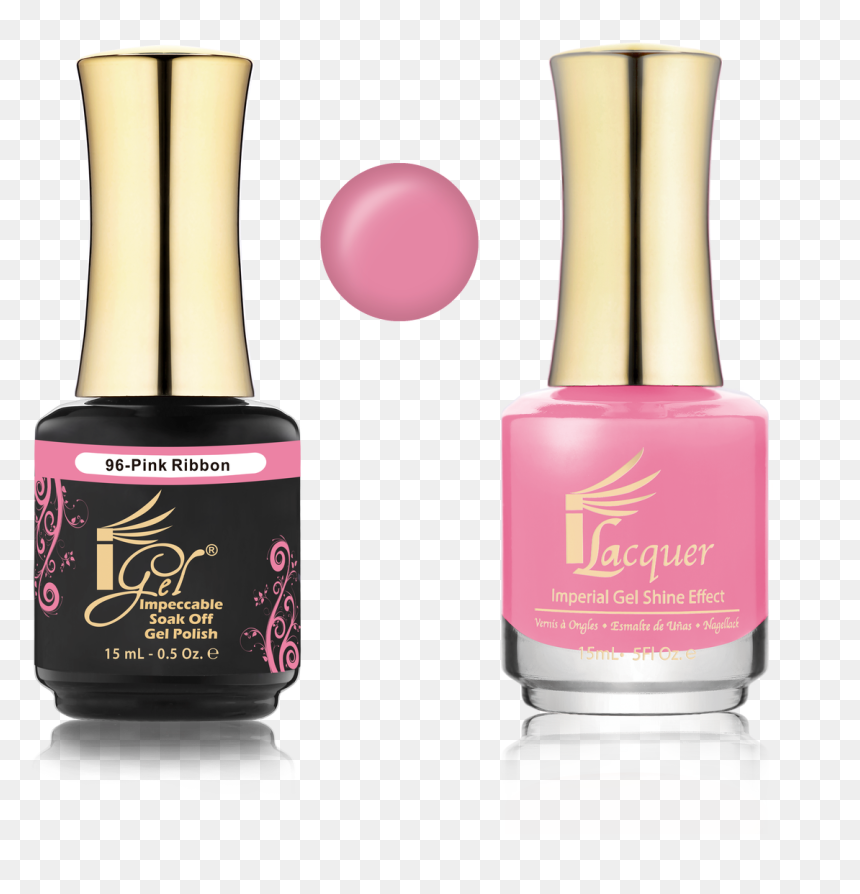 Wedding Cake Nail Polish, HD Png Download - pink ribbon png