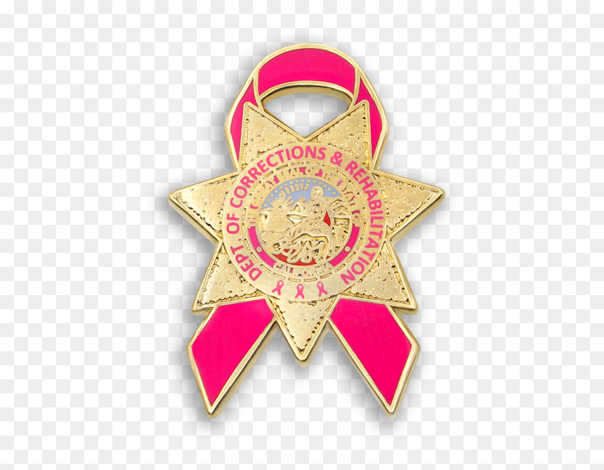 Emblem, HD Png Download - pink ribbon png