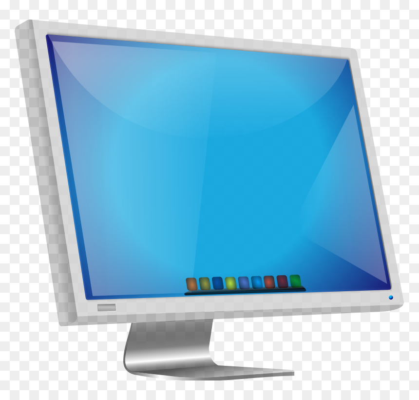 Clipart Images Of Monitor, HD Png Download - computer monitor png