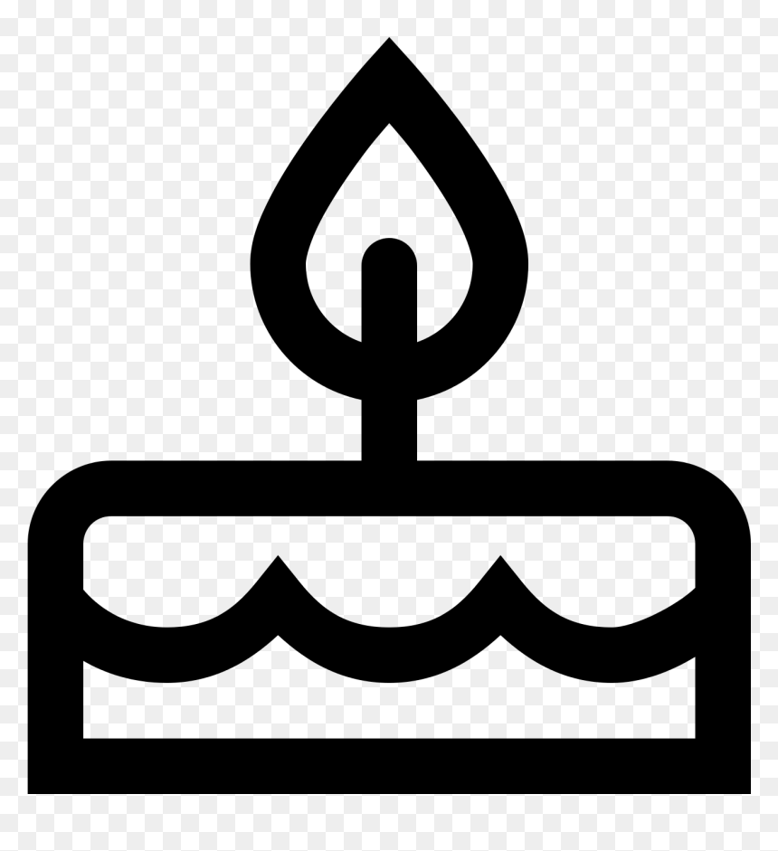 Birthday Cake Icon Transparent Background, HD Png Download - no symbol png