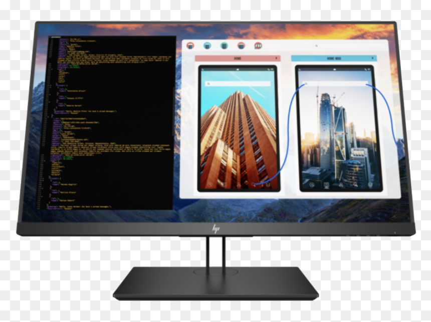 Hp Z27, HD Png Download - computer monitor png