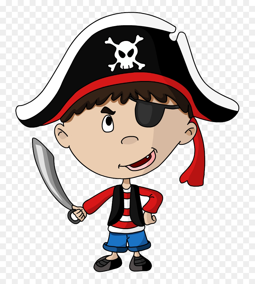 Kid Pirate, HD Png Download - pirate png