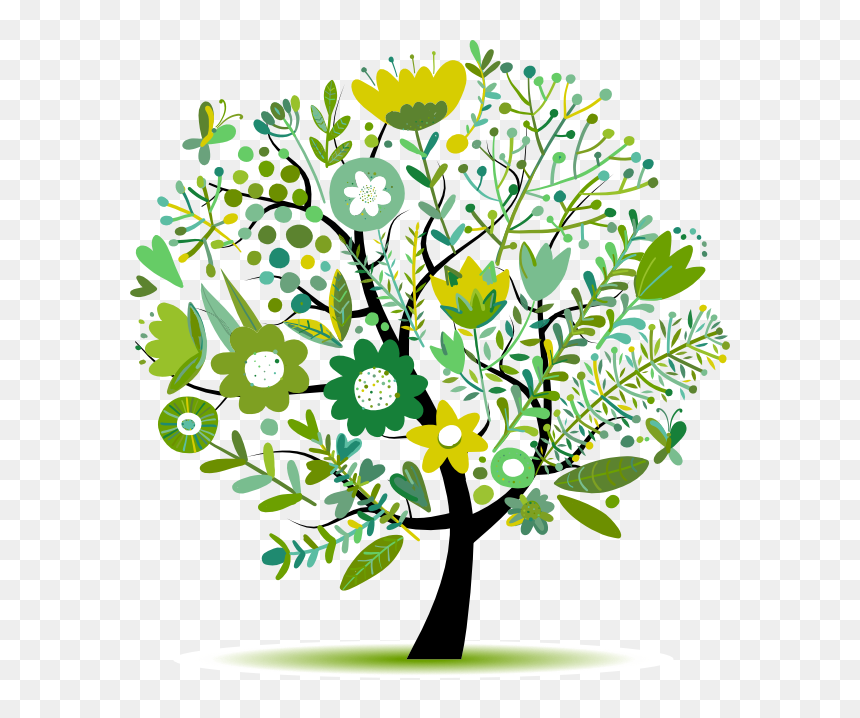 Sketch, HD Png Download - spring tree png