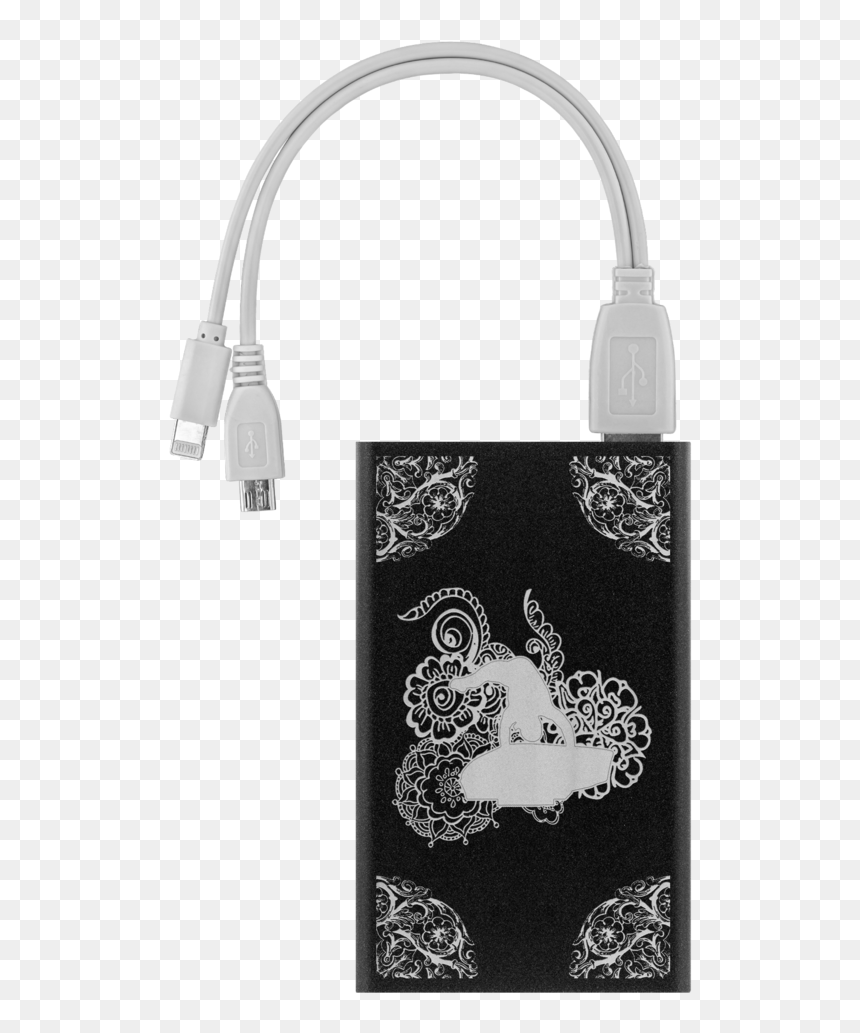 Vault Doodle Design Cell Phone Power Bank - Battery Charger, HD Png Download - bank vault png