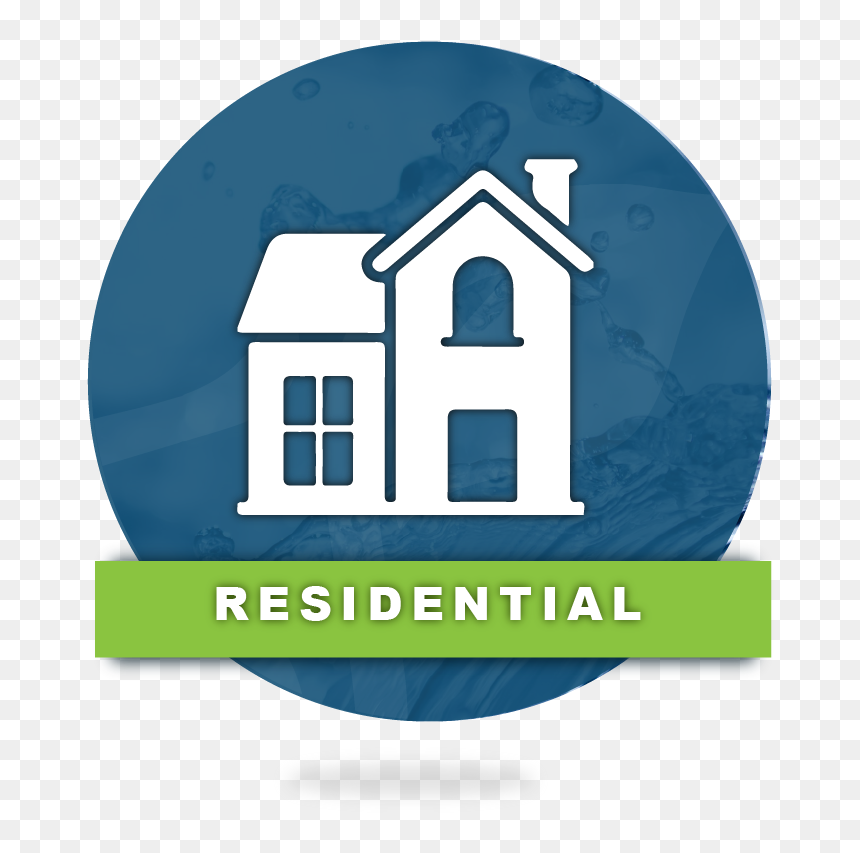 Aqua Enviromanetle Icons-01 - House, HD Png Download - environment icon png