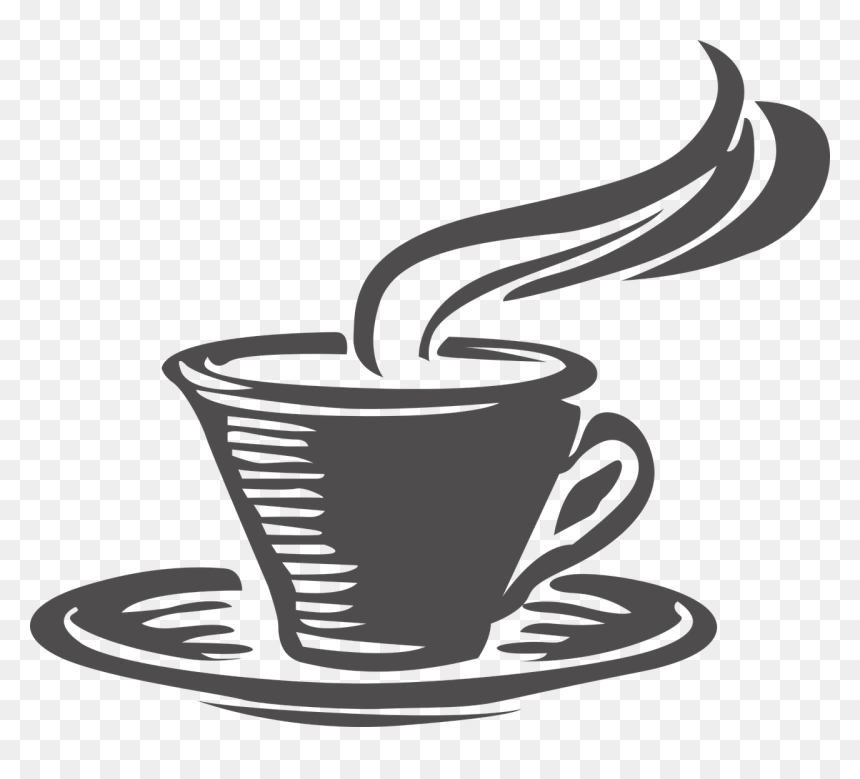 Clip Art Coffee, HD Png Download - white coffee cup png
