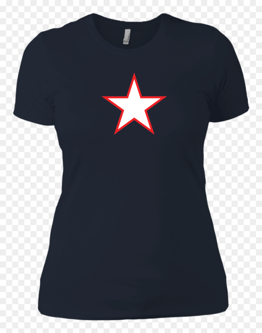Patriotic Star Ladies - Active Shirt, HD Png Download - patriotic stars png