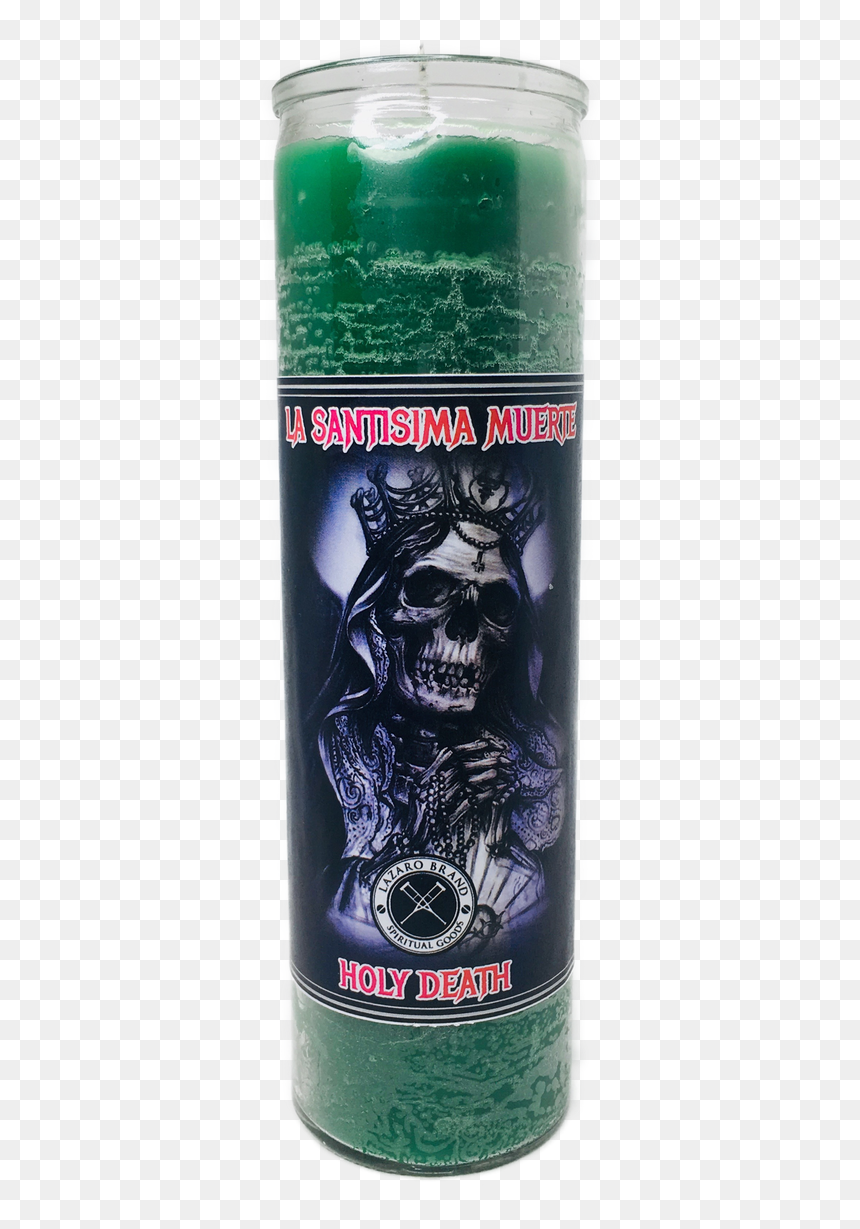 Jpg Freeuse Santa Muerte Holy For - Caffeinated Drink, HD Png Download - candle transparent png