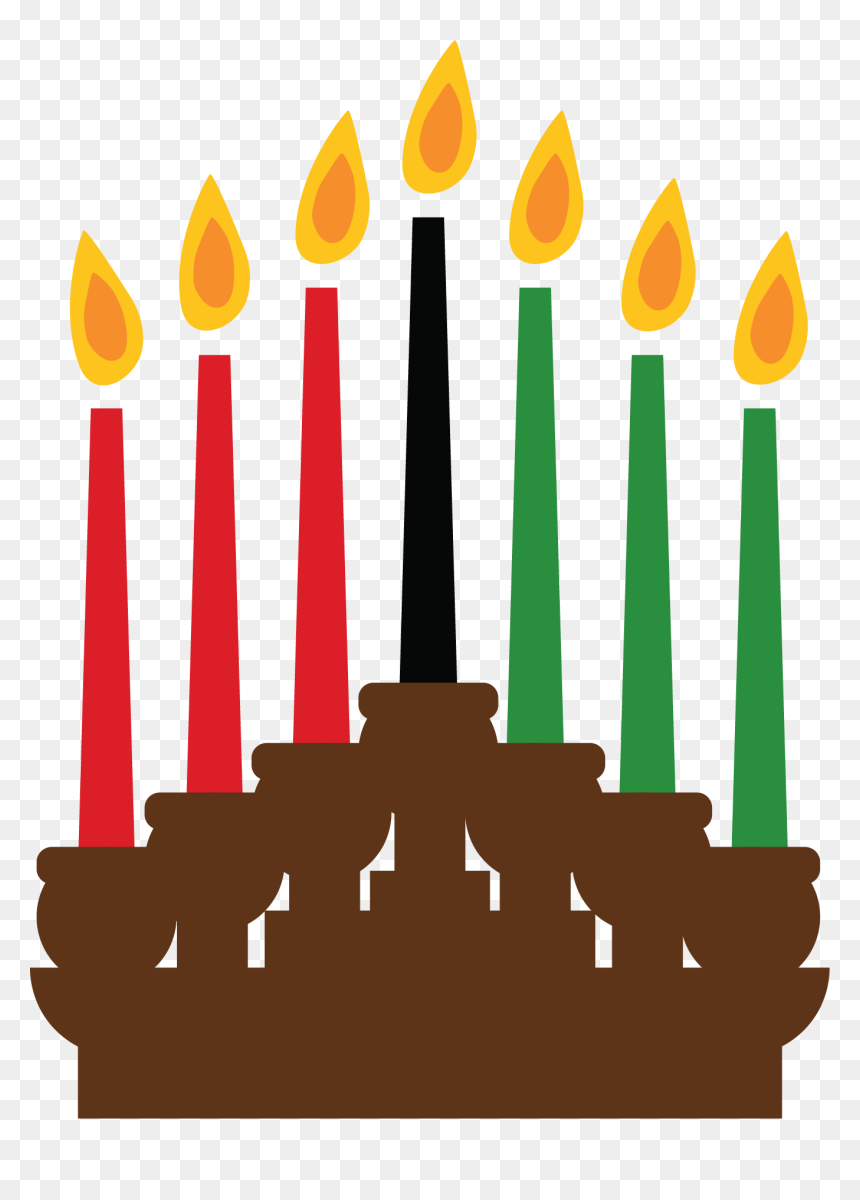 The Library Voice Ways - Transparent Kwanzaa Clip Art, HD Png Download - menorah clipart png