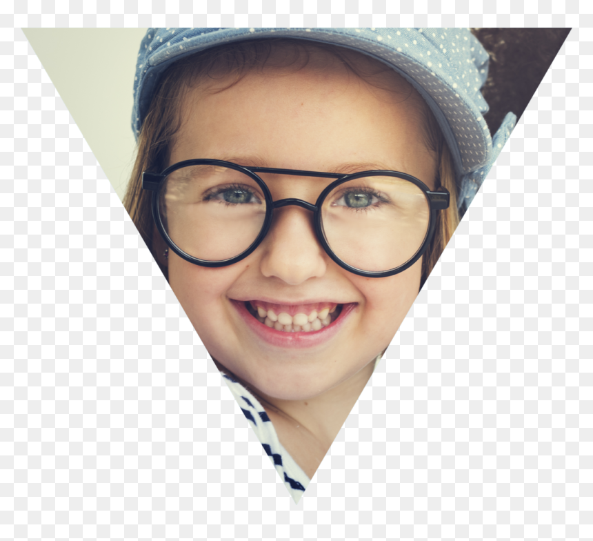 Excited Child Going To The Dentist - Niño Gafas, HD Png Download - cool kid png