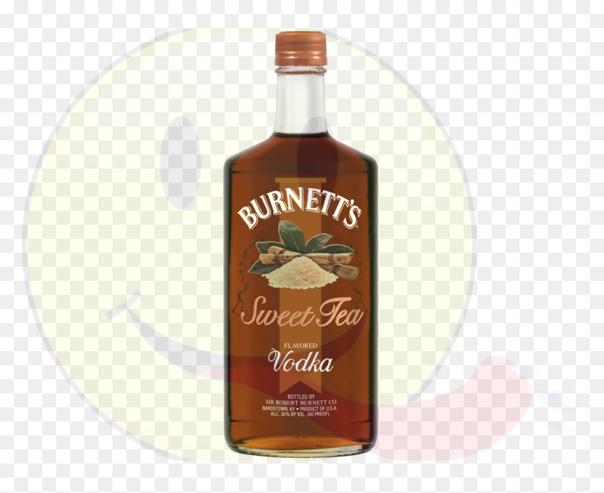 Burnett"s Sweet Tea Vodka - Burnett's Sweet Tea Vodka, HD Png Download - sweet tea png