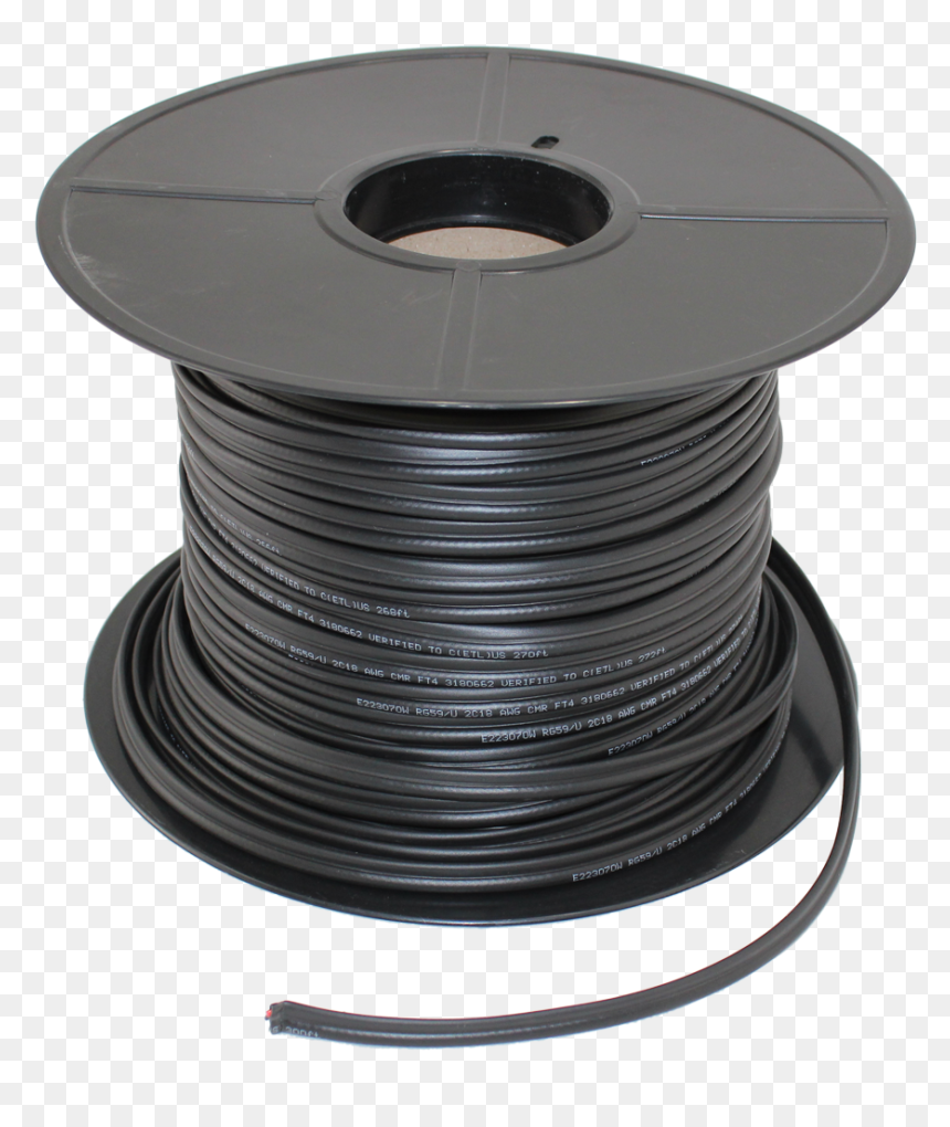 Rg59 Coax With 2 18awg Power Wires, HD Png Download - electric wire png