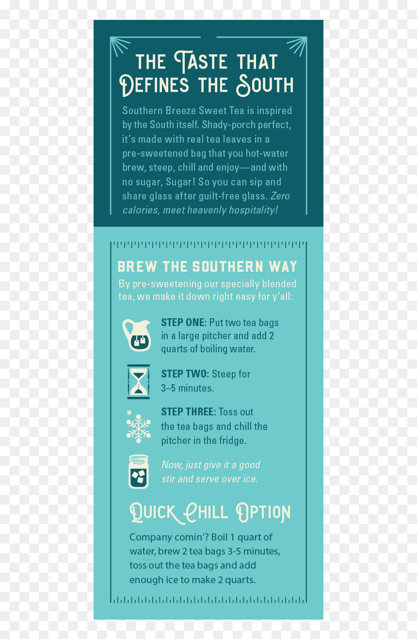 Original Iced Sweet Tea - Parallel, HD Png Download - sweet tea png