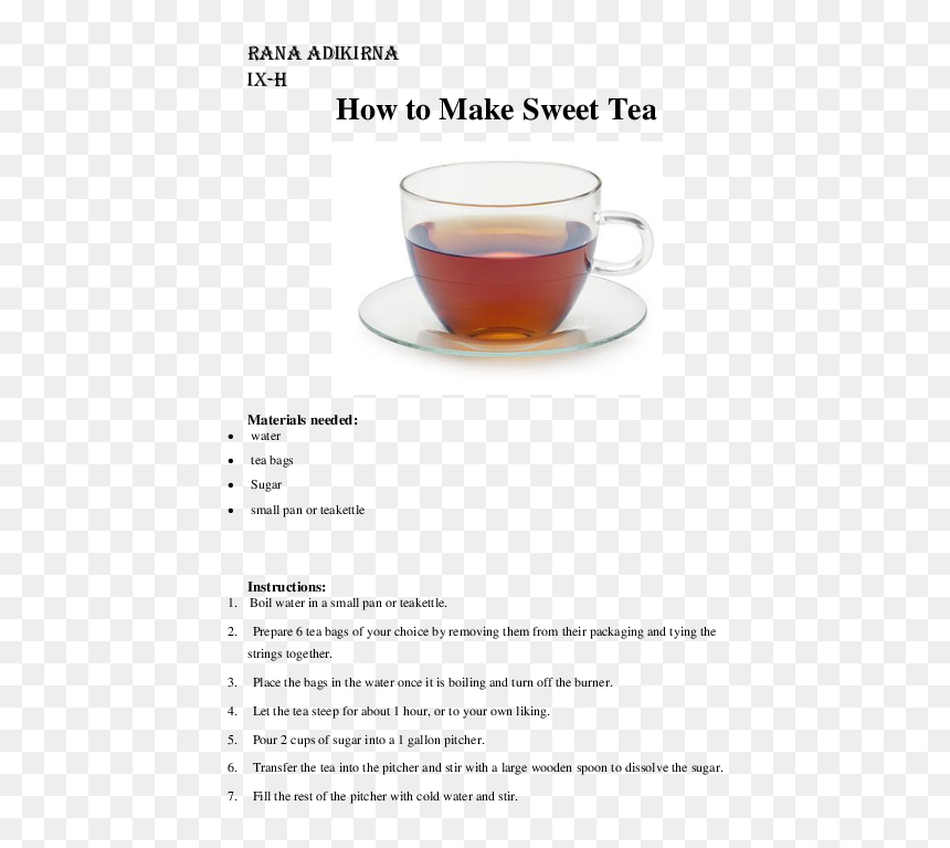 Keemun, HD Png Download - sweet tea png