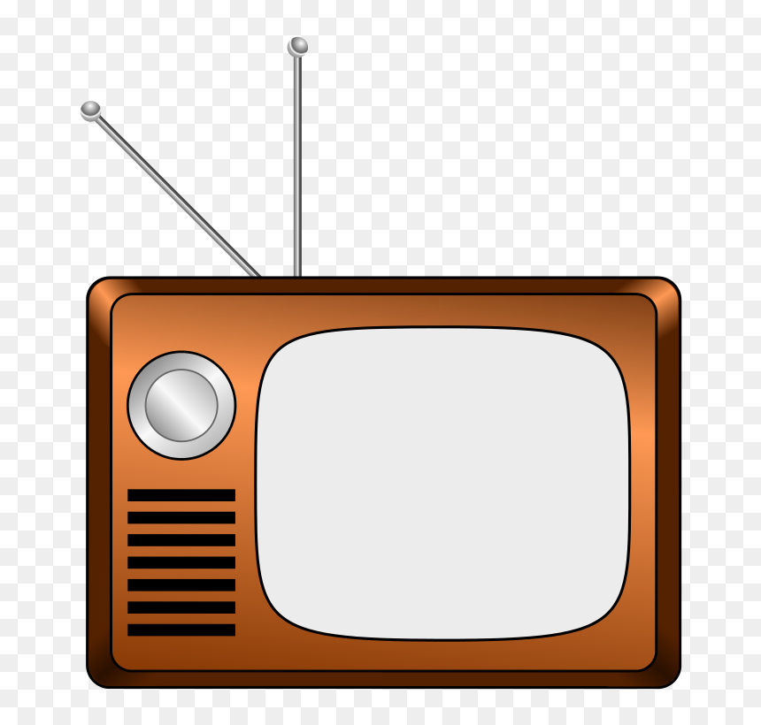 Clipart Of Set, Tv And Television - Television Set, HD Png Download - tv png image