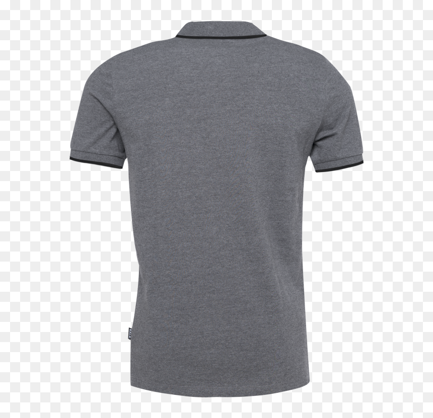 Gray Polo Shirt Back Png, Transparent Png - polo shirt png