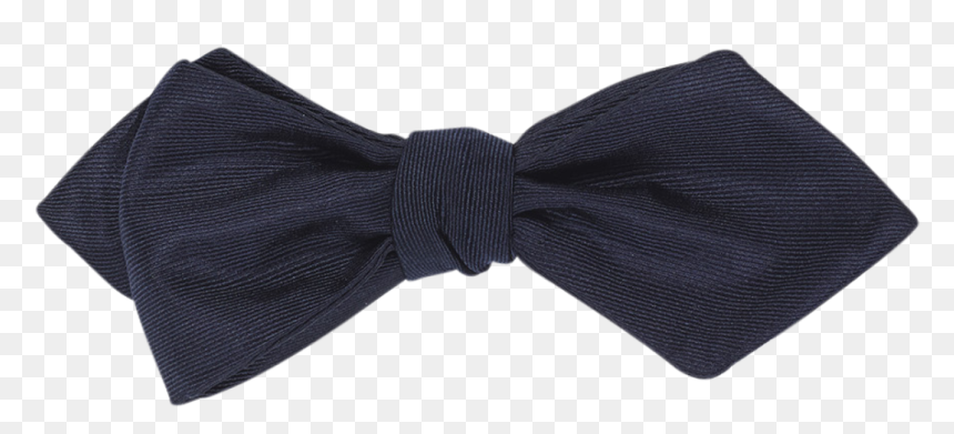 Midnight Silk Batwing Bow Tie"
 Title="midnight Silk - Paisley, HD Png Download - white bow tie png